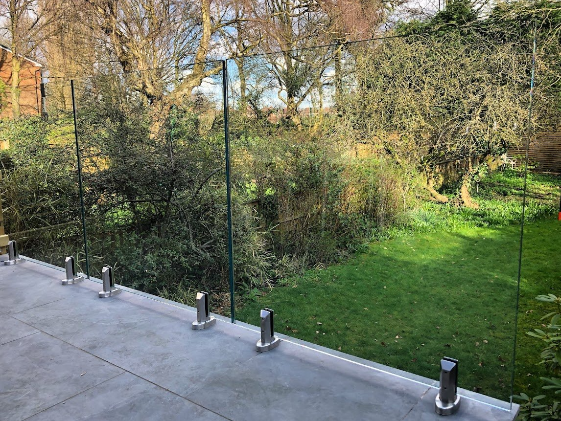 Spigot Glass Balustrade Systems — Manchester Balustrades installation